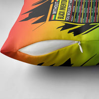 Without Black Inventors Educational List Pillow Cover Black History Month African