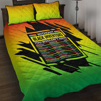 Without Black Inventors Educational List Quilt Bed Set Black History Month African