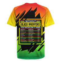 Without Black Inventors Educational List Rugby Jersey Black History Month African