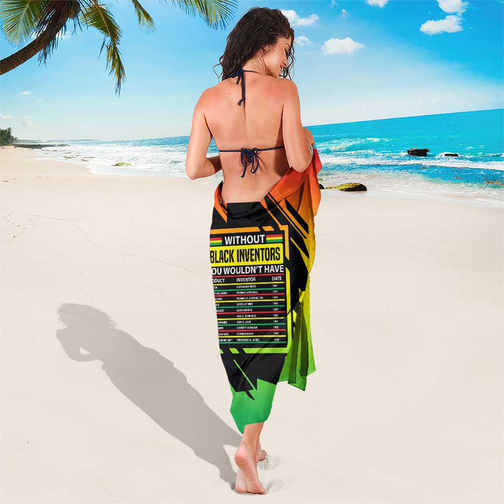 Without Black Inventors Educational List Sarong Black History Month African