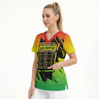 Without Black Inventors Educational List Scrub Top Black History Month African