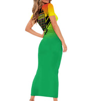 Without Black Inventors Educational List Short Sleeve Bodycon Dress Black History Month African