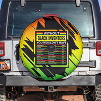 Without Black Inventors Educational List Spare Tire Cover Black History Month African