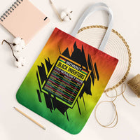 Without Black Inventors Educational List Tote Bag Black History Month African