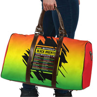 Without Black Inventors Educational List Travel Bag Black History Month African
