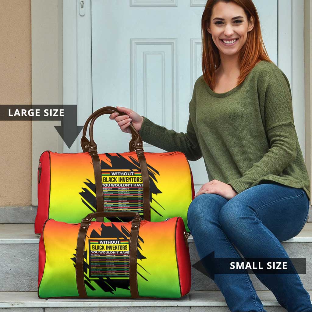 Without Black Inventors Educational List Travel Bag Black History Month African