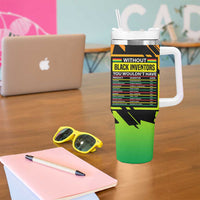 Without Black Inventors Educational List Tumbler With Handle Black History Month African
