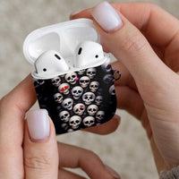 Emoji Skulls AirPods Case Moodboard of the Dead