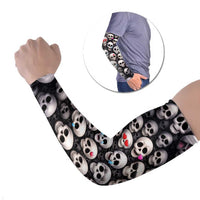 Emoji Skulls Arm Sleeves Moodboard of the Dead