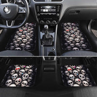 Emoji Skulls Car Mats Moodboard of the Dead