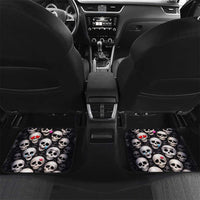 Emoji Skulls Car Mats Moodboard of the Dead
