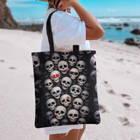 Emoji Skulls Tote Bag Moodboard of the Dead