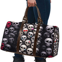 Emoji Skulls Travel Bag Moodboard of the Dead
