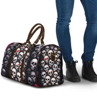 Emoji Skulls Travel Bag Moodboard of the Dead