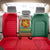 Bulgaria National Crest Back Car Seat Cover with Tricolor Design and Folk Cuff Pattern