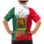 Bulgaria National Crest Family Matching Mermaid Dress and Hawaiian Shirt with Tricolor Design and Folk Cuff Pattern