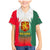 Bulgaria National Crest Family Matching Mermaid Dress and Hawaiian Shirt with Tricolor Design and Folk Cuff Pattern