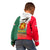 Bulgaria National Crest Kid Hoodie with Tricolor Design and Folk Cuff Pattern