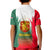Bulgaria National Crest Kid Polo Shirt with Tricolor Design and Folk Cuff Pattern