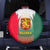 Bulgaria National Crest Spare Tire Cover with Tricolor Design and Folk Cuff Pattern