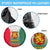 Bulgaria National Crest Spare Tire Cover with Tricolor Design and Folk Cuff Pattern