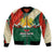 Bulgaria Liberation Day Bomber Jacket with Shipka Monument and Tricolor Lion Graphic