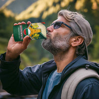 Bulgaria Liberation Day 4 in 1 Can Cooler Tumbler with Shipka Monument and Tricolor Lion Graphic