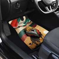 Bulgaria Liberation Day Car Mats with Shipka Monument and Tricolor Lion Graphic