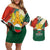 Bulgaria Liberation Day Couples Matching Off Shoulder Short Dress and Hawaiian Shirt with Shipka Monument and Tricolor Lion Graphic