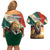 Bulgaria Liberation Day Couples Matching Off Shoulder Short Dress and Hawaiian Shirt with Shipka Monument and Tricolor Lion Graphic