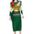 Bulgaria Liberation Day Family Matching Long Sleeve Bodycon Dress and Hawaiian Shirt with Shipka Monument and Tricolor Lion Graphic