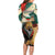 Bulgaria Liberation Day Family Matching Long Sleeve Bodycon Dress and Hawaiian Shirt with Shipka Monument and Tricolor Lion Graphic