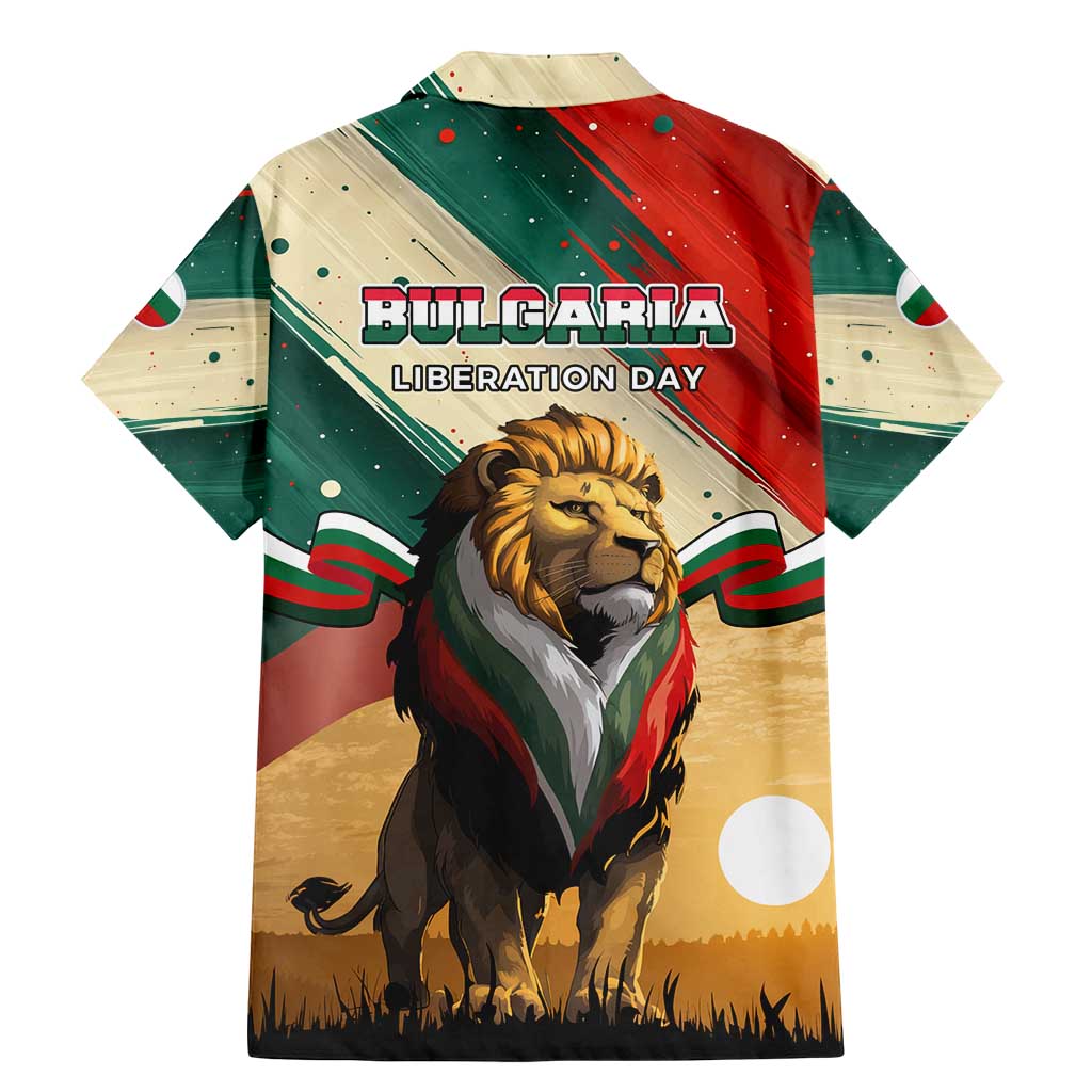 Bulgaria Liberation Day Family Matching Mermaid Dress and Hawaiian Shirt with Shipka Monument and Tricolor Lion Graphic