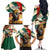 Bulgaria Liberation Day Family Matching Off The Shoulder Long Sleeve Dress and Hawaiian Shirt with Shipka Monument and Tricolor Lion Graphic