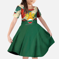 Bulgaria Liberation Day Family Matching Off Shoulder Maxi Dress and Hawaiian Shirt with Shipka Monument and Tricolor Lion Graphic