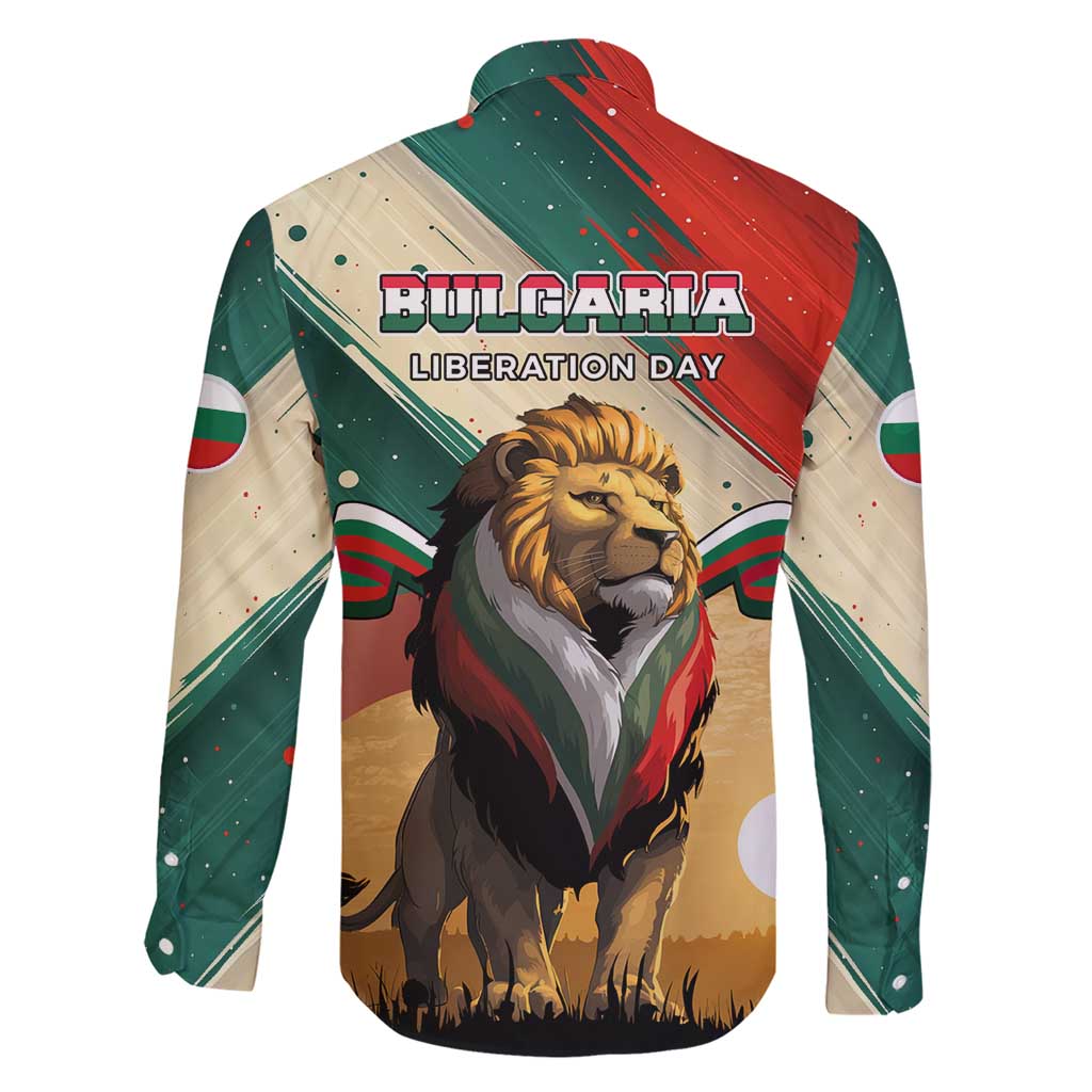 Bulgaria Liberation Day Family Matching Short Sleeve Bodycon Dress and Hawaiian Shirt with Shipka Monument and Tricolor Lion Graphic