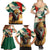 Bulgaria Liberation Day Family Matching Summer Maxi Dress and Hawaiian Shirt with Shipka Monument and Tricolor Lion Graphic