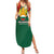 Bulgaria Liberation Day Family Matching Summer Maxi Dress and Hawaiian Shirt with Shipka Monument and Tricolor Lion Graphic
