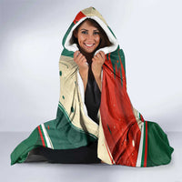 Bulgaria Liberation Day Hooded Blanket with Shipka Monument and Tricolor Lion Graphic