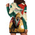 Bulgaria Liberation Day Hoodie Dress with Shipka Monument and Tricolor Lion Graphic