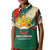 Bulgaria Liberation Day Kid Polo Shirt with Shipka Monument and Tricolor Lion Graphic