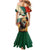 Bulgaria Liberation Day Mermaid Dress with Shipka Monument and Tricolor Lion Graphic