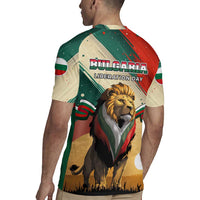 Bulgaria Liberation Day Rugby Jersey with Shipka Monument and Tricolor Lion Graphic