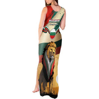 Bulgaria Liberation Day Tank Maxi Dress with Shipka Monument and Tricolor Lion Graphic