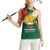 Bulgaria Liberation Day Women Sleeveless Polo Shirt with Shipka Monument and Tricolor Lion Graphic