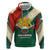 Bulgaria Liberation Day Zip Hoodie with Shipka Monument and Tricolor Lion Graphic