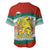 Bulgaria Lion Baseball Jersey Tricolor Flag, Folk Pattern and Proud Motto