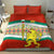Bulgaria Lion Bedding Set Tricolor Flag, Folk Pattern and Proud Motto