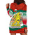 Bulgaria Lion Hoodie Dress Tricolor Flag, Folk Pattern and Proud Motto