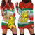 Bulgaria Lion Hoodie Dress Tricolor Flag, Folk Pattern and Proud Motto